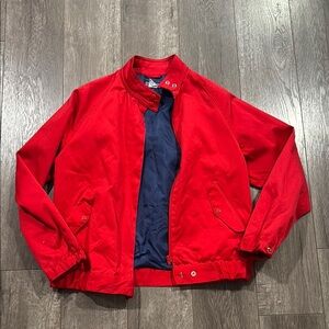 Women’s vintage landsend red jacket L